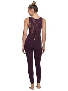 Free People BLACK Energy Seamless Catsuit XS